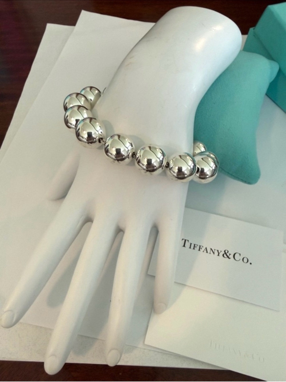 RARE 14mm Hardware Bead Bracelet - Tiffany & Co. Vintage and Retired